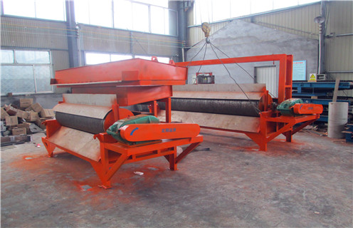 湿式磁选机，海南湿式强磁磁选机_推荐合适厂家皮带及工作原理_海南湿式强磁磁选机生产厂家 