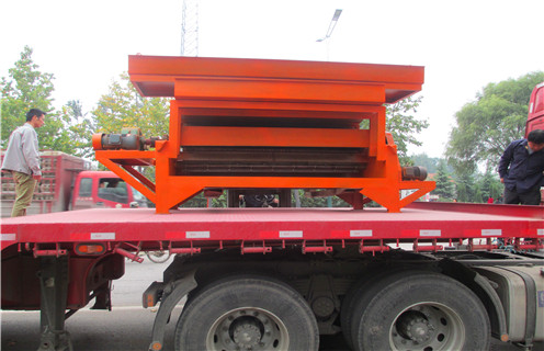 湿式磁选机，海南湿式强磁磁选机_推荐合适厂家皮带及工作原理_海南湿式强磁磁选机生产厂家 