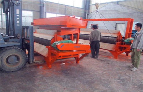 半逆流湿式磁选机，河北半逆流湿式磁选机_小型河北半逆流湿式磁选机_河北半逆流湿式磁选机视频价格 