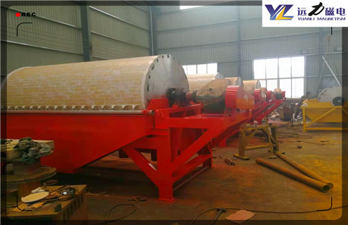 永磁筒式磁选机，山东威海永磁筒式磁选机_山东威海永磁筒式磁选机价格好，参数及磁场强度