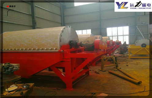 湿式磁选机，安徽湿式磁选机跑介_小型安徽湿式磁选机跑介_安徽湿式磁选机跑介视频价格