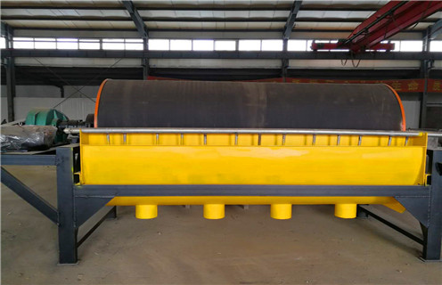 高强磁水选磁选机，山东高强磁水选磁选机磁性有多强_山东高强磁水选磁选机铁精粉流程及转速有什么规定